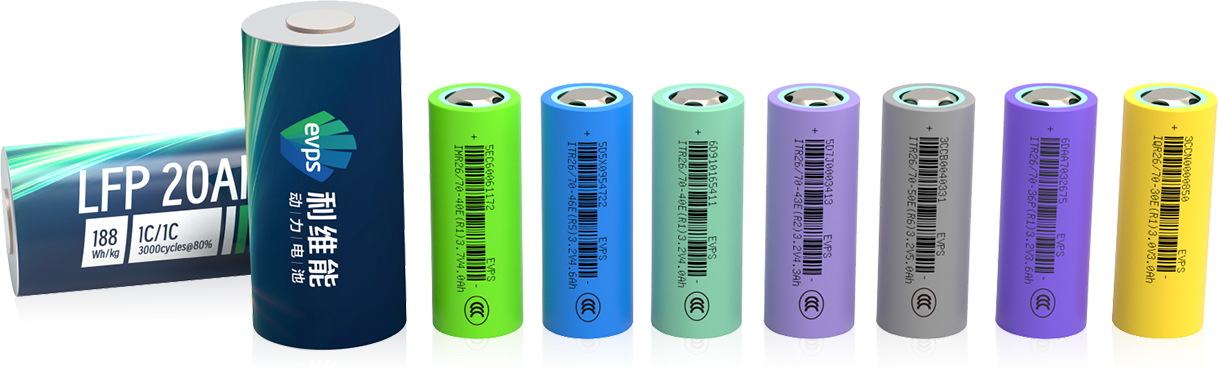 Cylindrical LMFP Cells